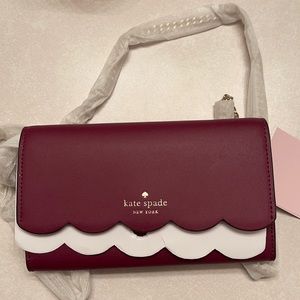 “NWT” Kate Spade Gemma Wallet On A Chain